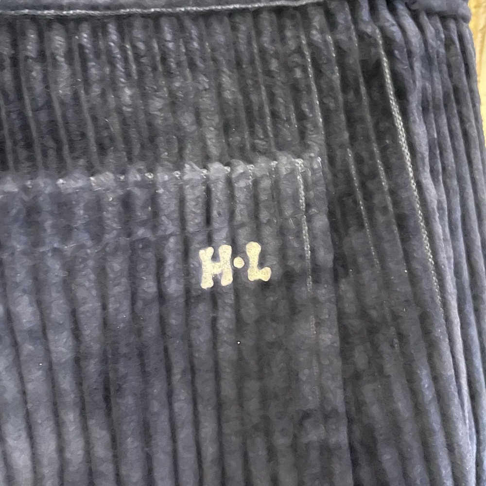 Vintage Henri-Luc Chapuis Corduroy Pant Double Zip Front Blue See msrmts HTF B21 - Picture 5 of 10